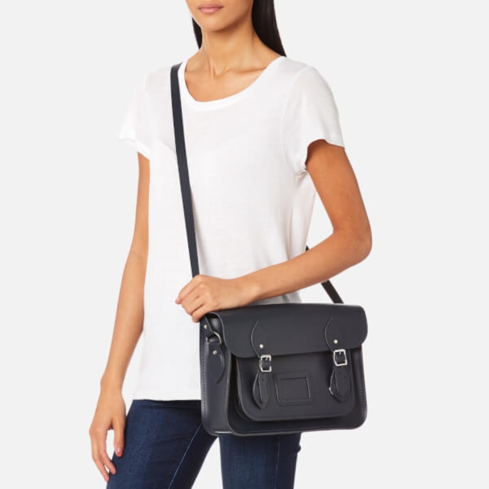 13” Satchel in Leather